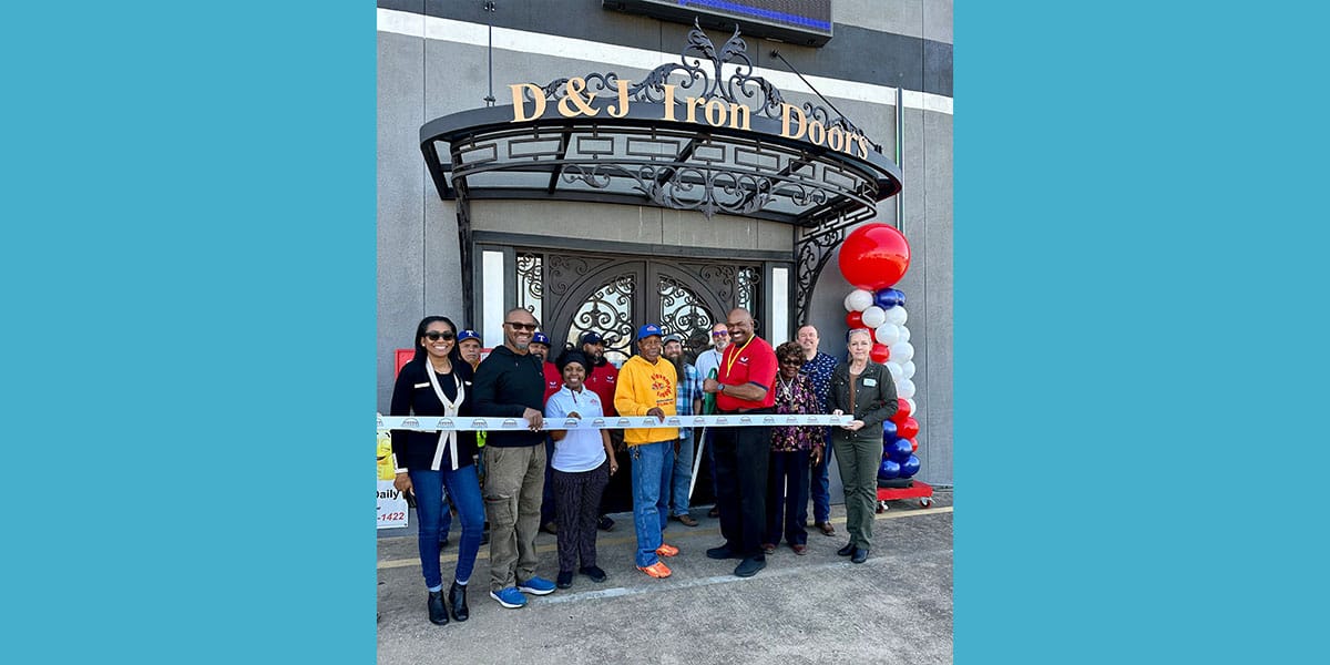 D&J Builders Surplus ribbon cutting held