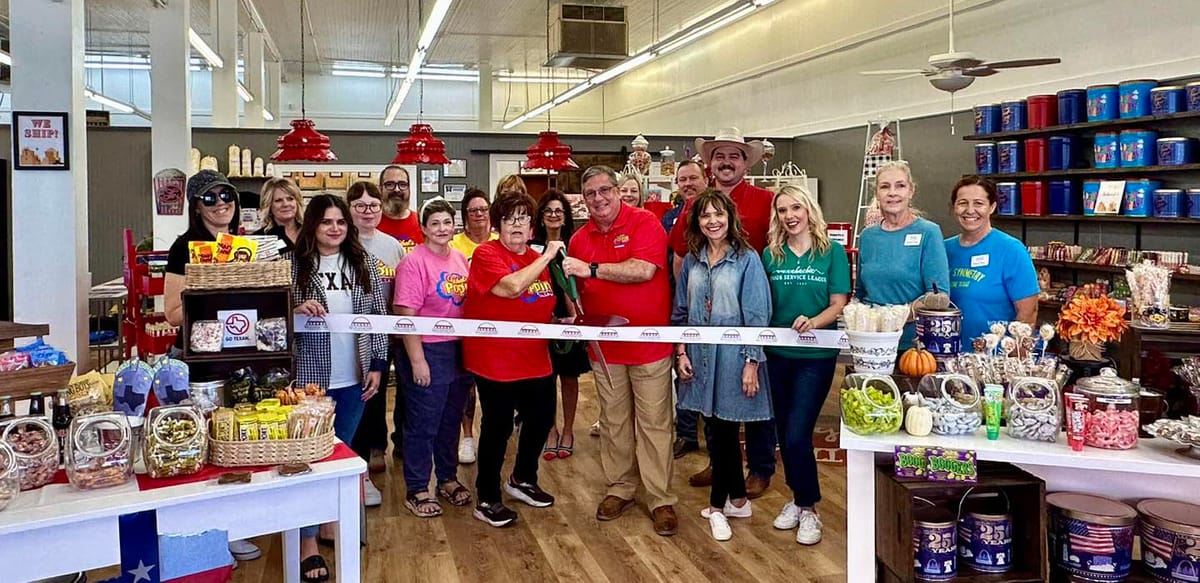 What’s Poppin’ Texas ribbon cutting held