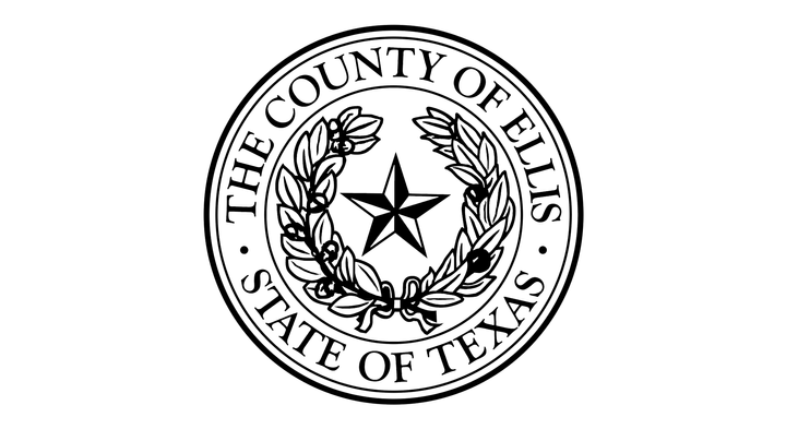 Ellis County government seal.