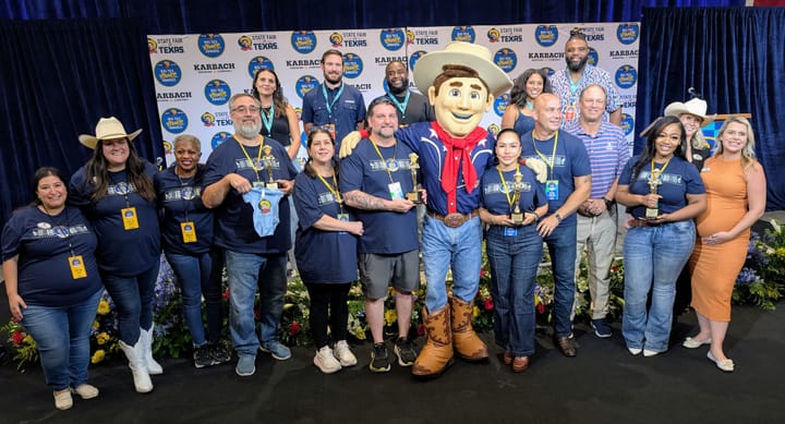 Food contest competitors.