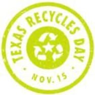 Texas Recycles Day is Saturday, Nov. 15